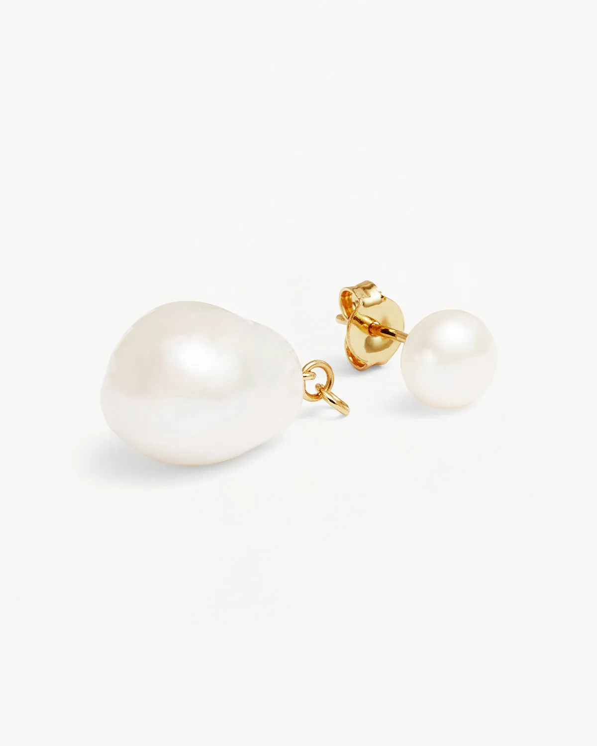 18k Gold Vermeil Forever Moments Pearl Drop Earrings