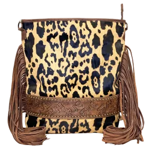 American Darling Jaguar Cowhide Crossbody ADBG316JAU