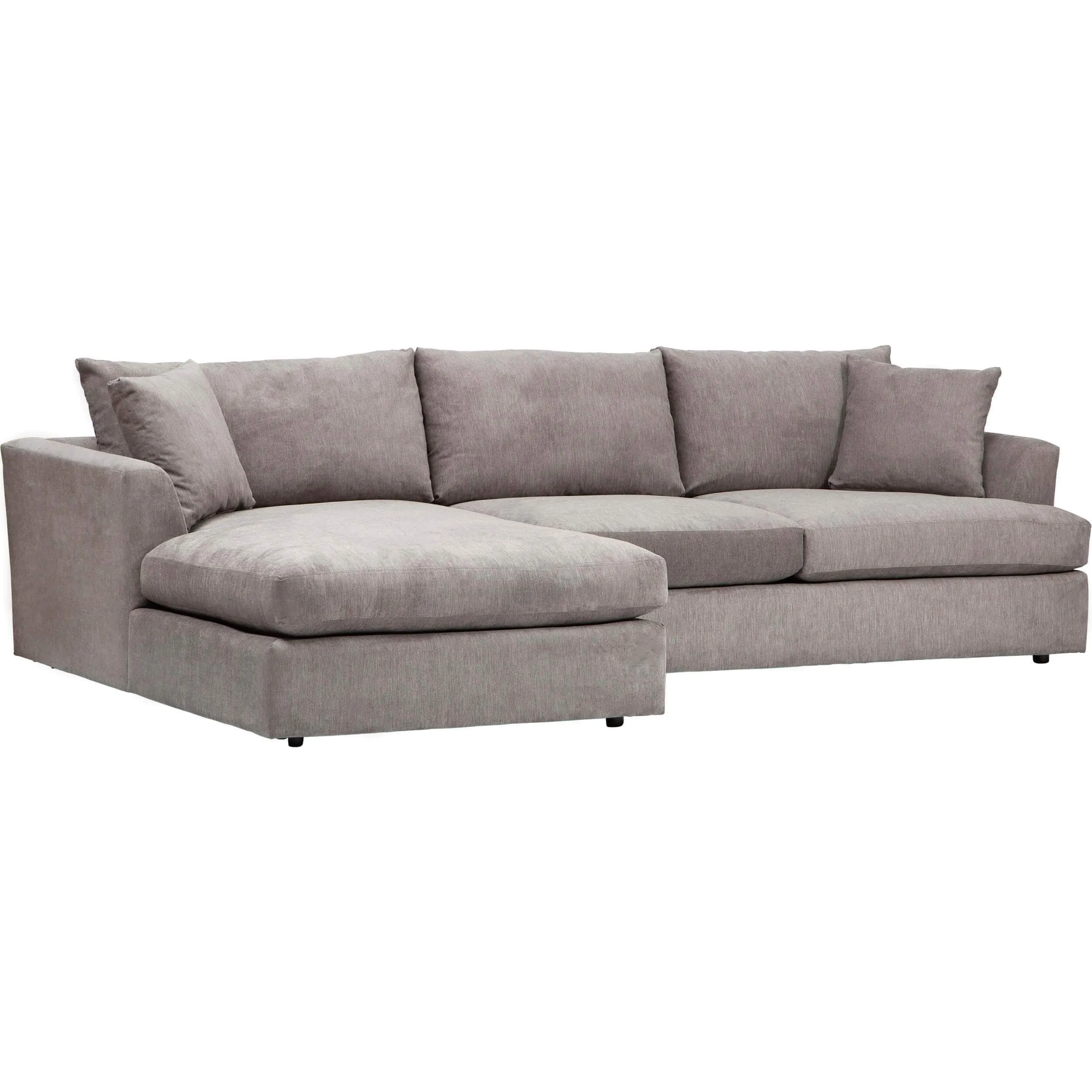 Andre Sectional, Graceland Slate