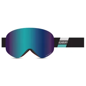 Ashbury Sonic Merlin Snowboard Goggles - Teal Mirror/Yellow Spare