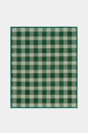 Autumn Plaid Evergreen Blanket