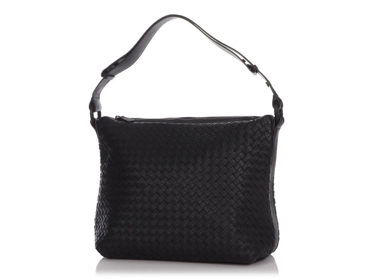 Bottega Veneta Black Shoulder Tote