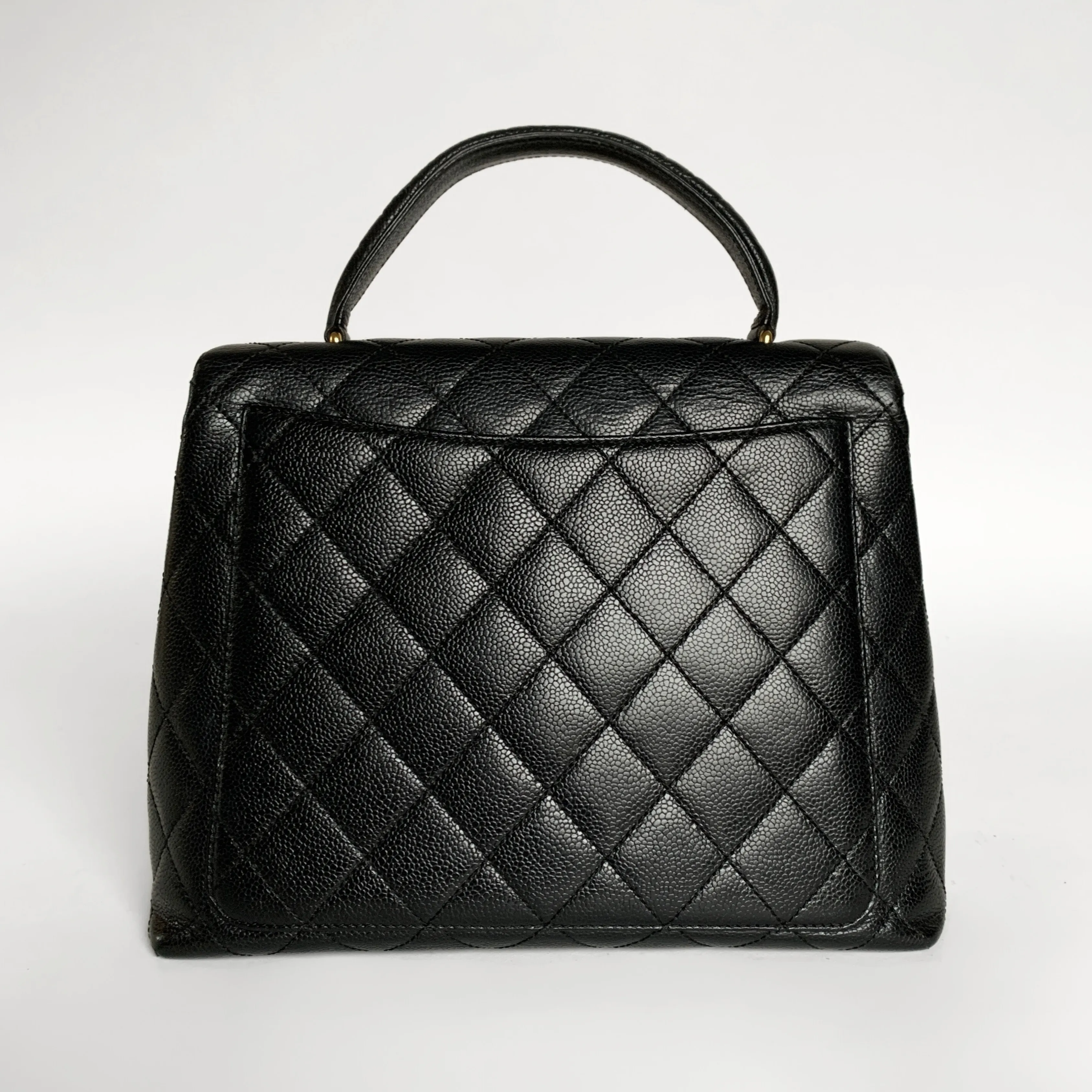 Chanel Coco Top Handle Bag Caviar Leather