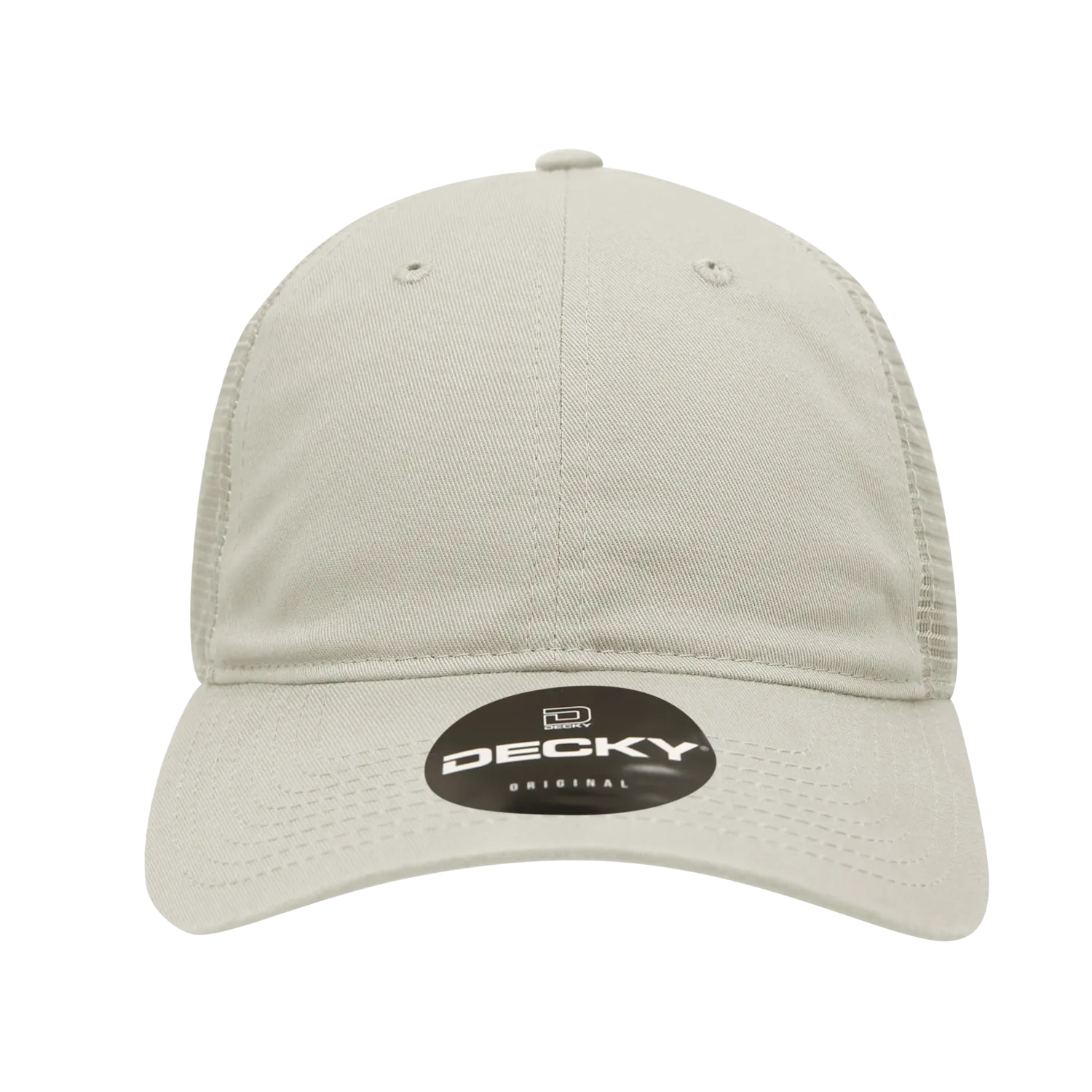 Decky 120 - 6-Panel Low Profile, Relaxed Cotton Trucker Cap