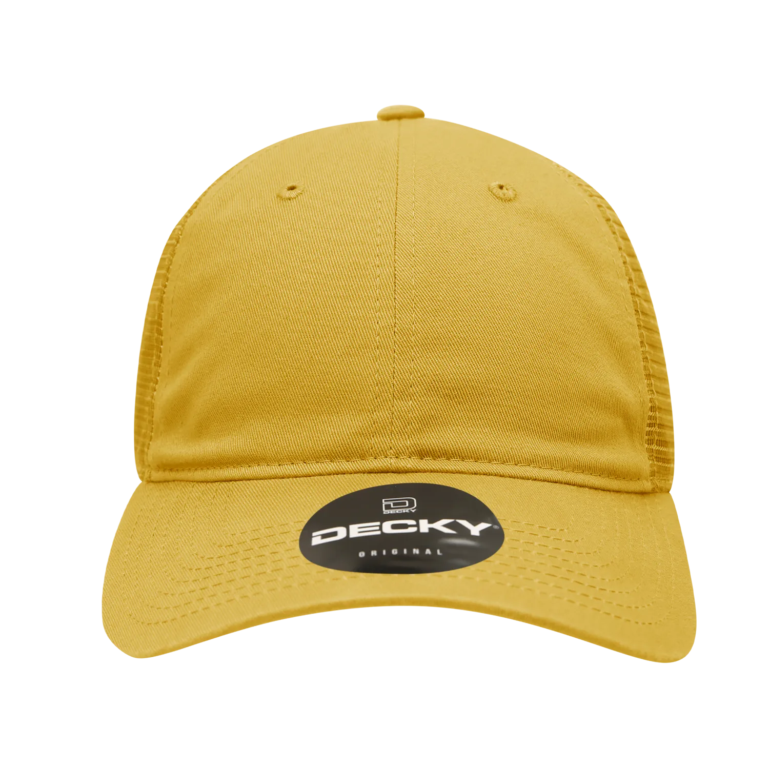 Decky 120 - 6-Panel Low Profile, Relaxed Cotton Trucker Cap