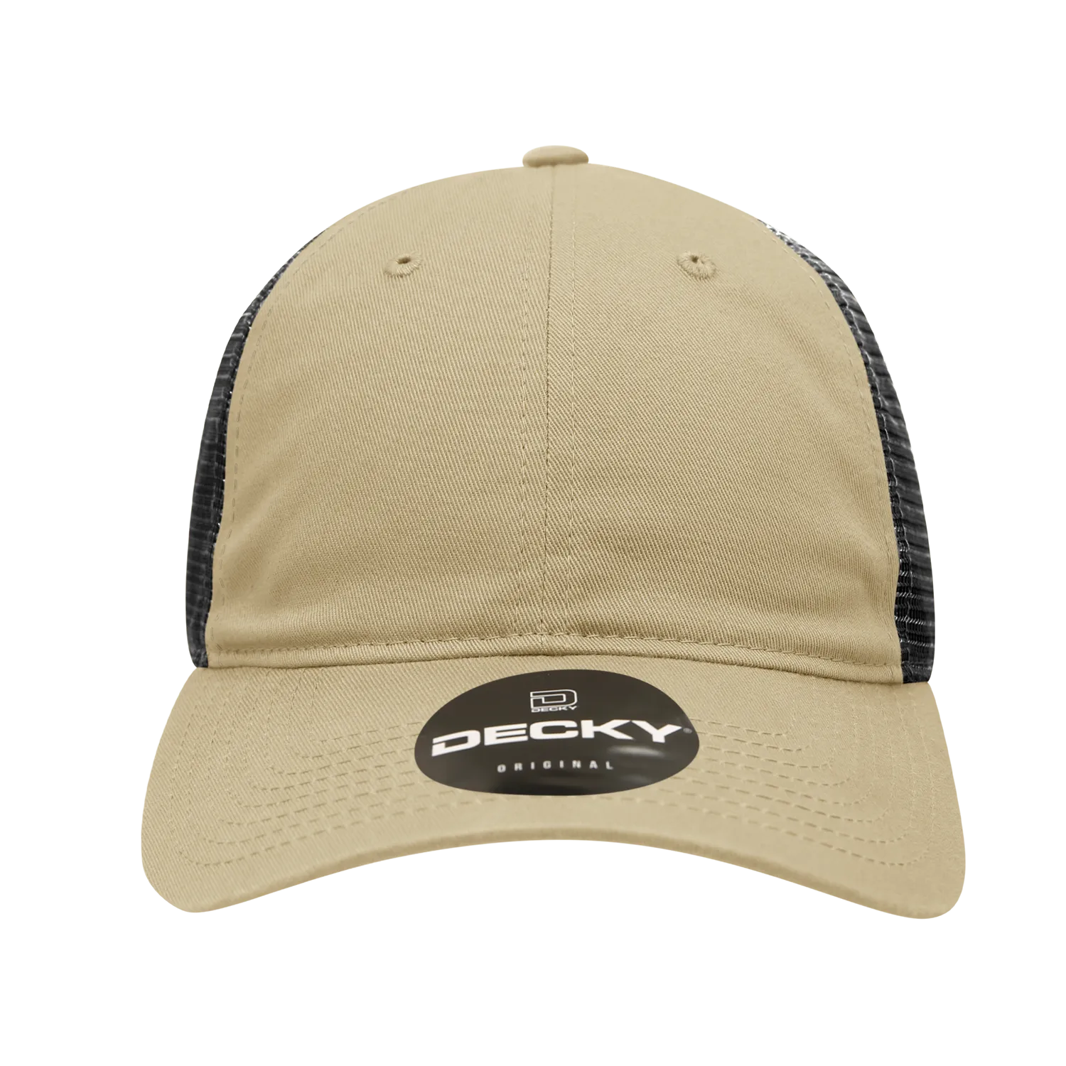 Decky 120 - 6-Panel Low Profile, Relaxed Cotton Trucker Cap