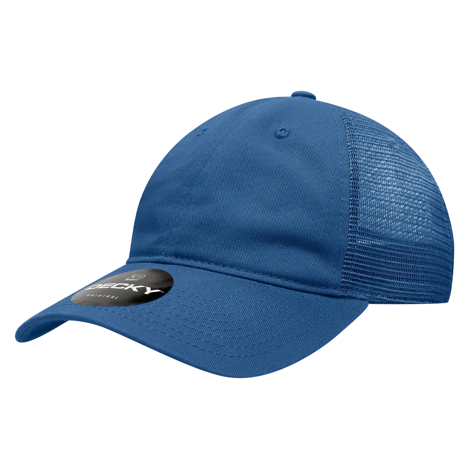 Decky 120 - 6-Panel Low Profile, Relaxed Cotton Trucker Cap