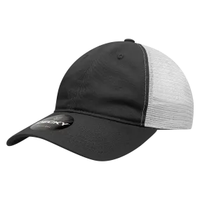 Decky 120 - 6-Panel Low Profile, Relaxed Cotton Trucker Cap