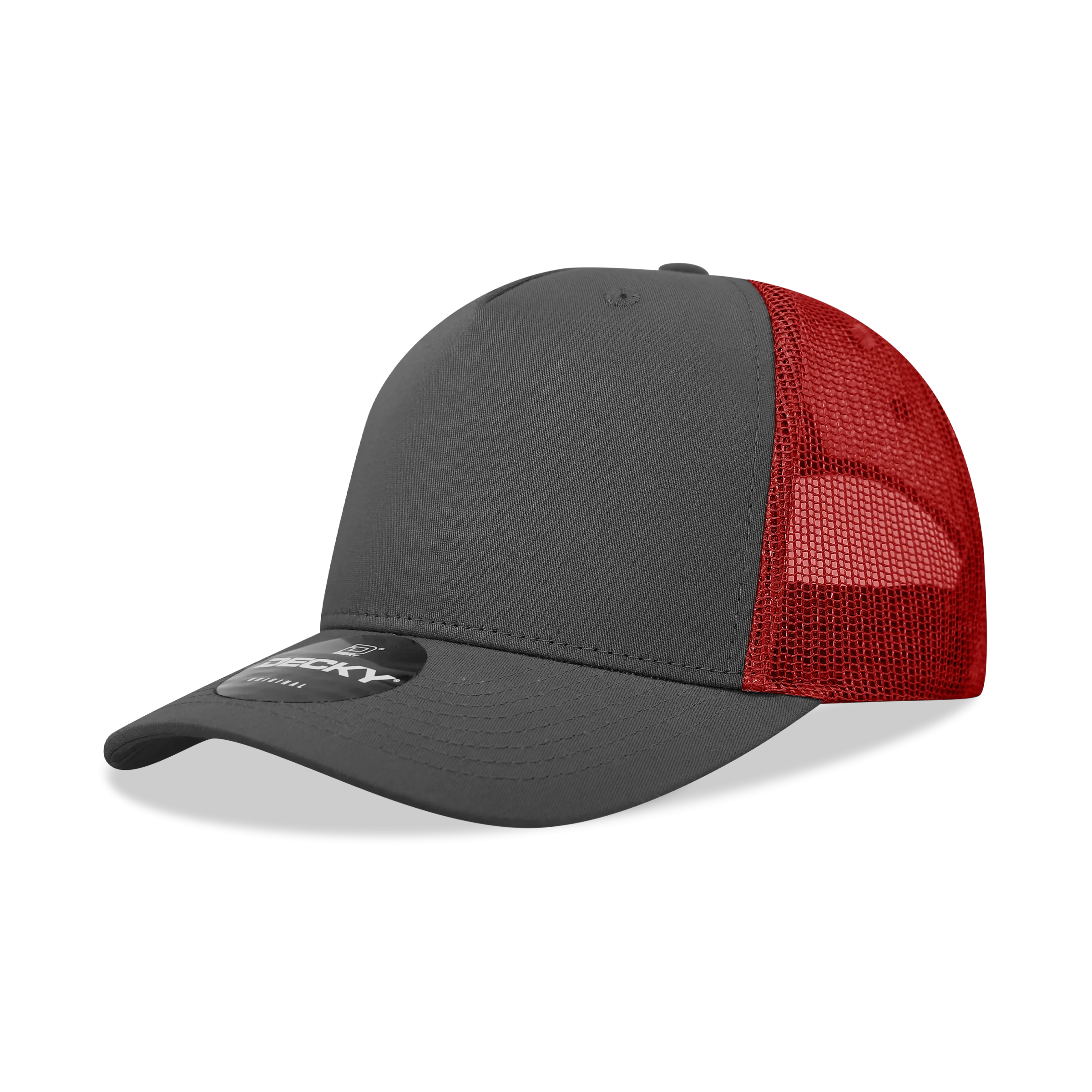 Decky 6030 - Classic, 5-Panel Retro Trucker Cap - CASE Pricing