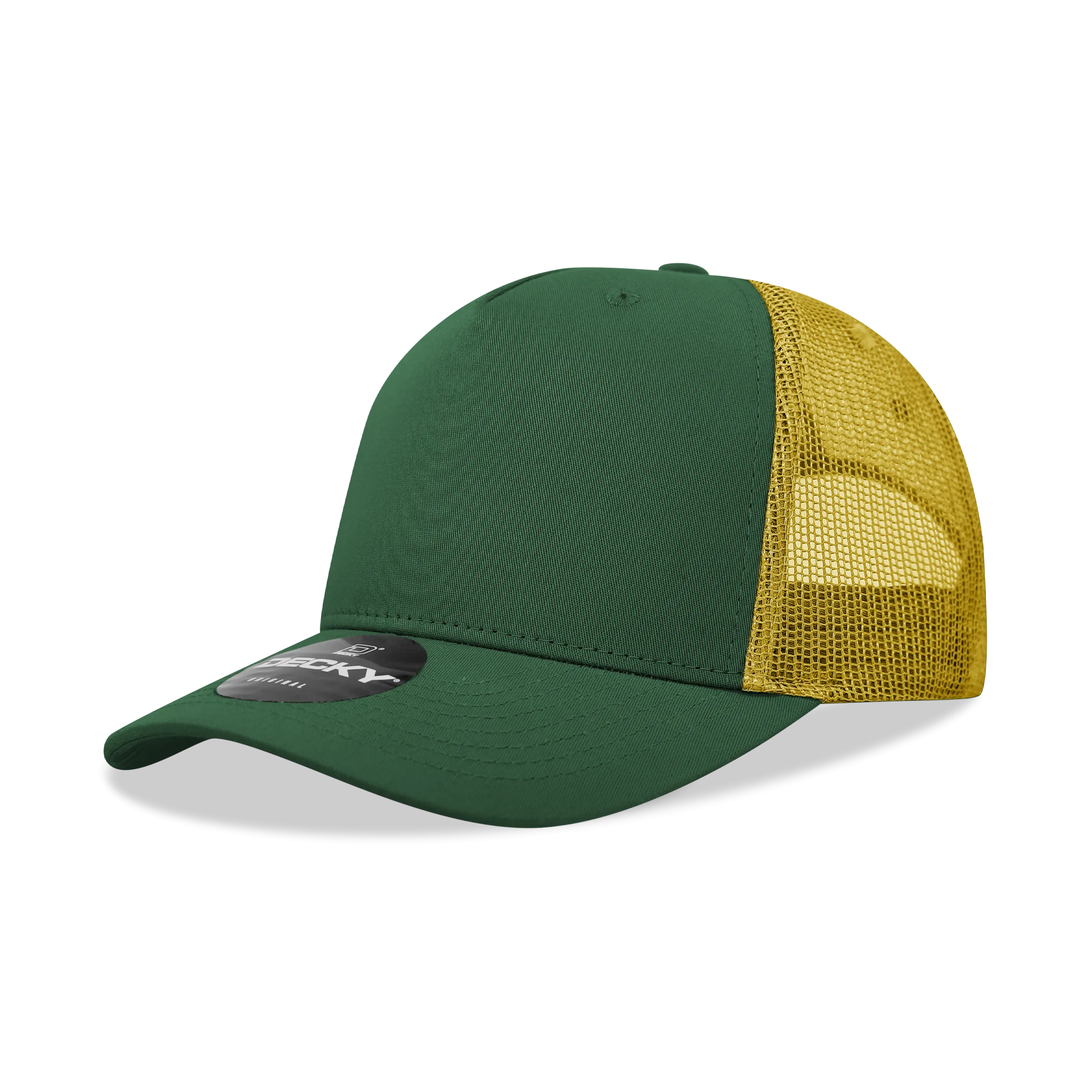 Decky 6030 - Classic, 5-Panel Retro Trucker Cap - CASE Pricing