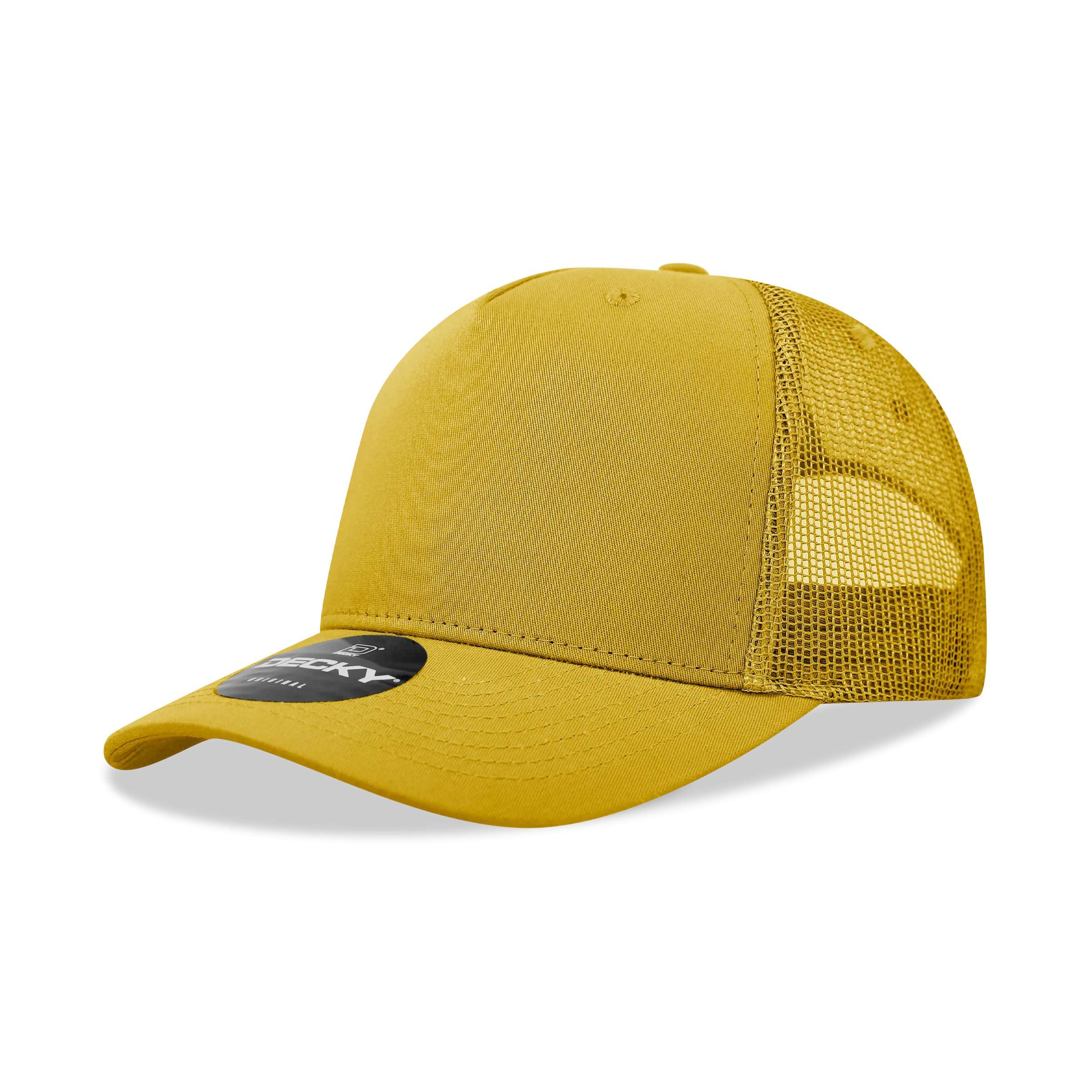 Decky 6030 - Classic, 5-Panel Retro Trucker Cap - CASE Pricing