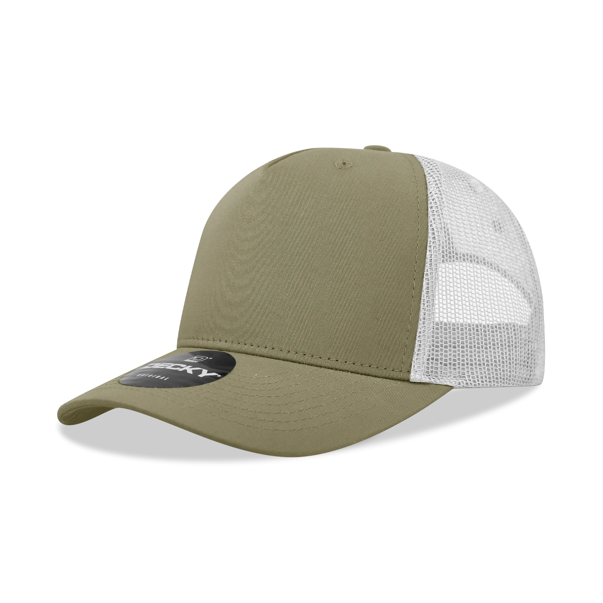 Decky 6030 - Classic, 5-Panel Retro Trucker Cap - CASE Pricing