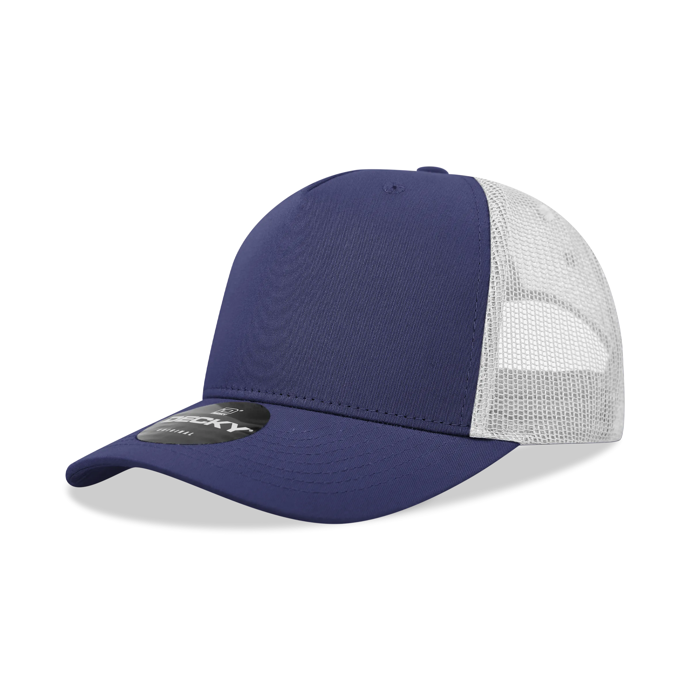 Decky 6030 - Classic, 5-Panel Retro Trucker Cap - CASE Pricing