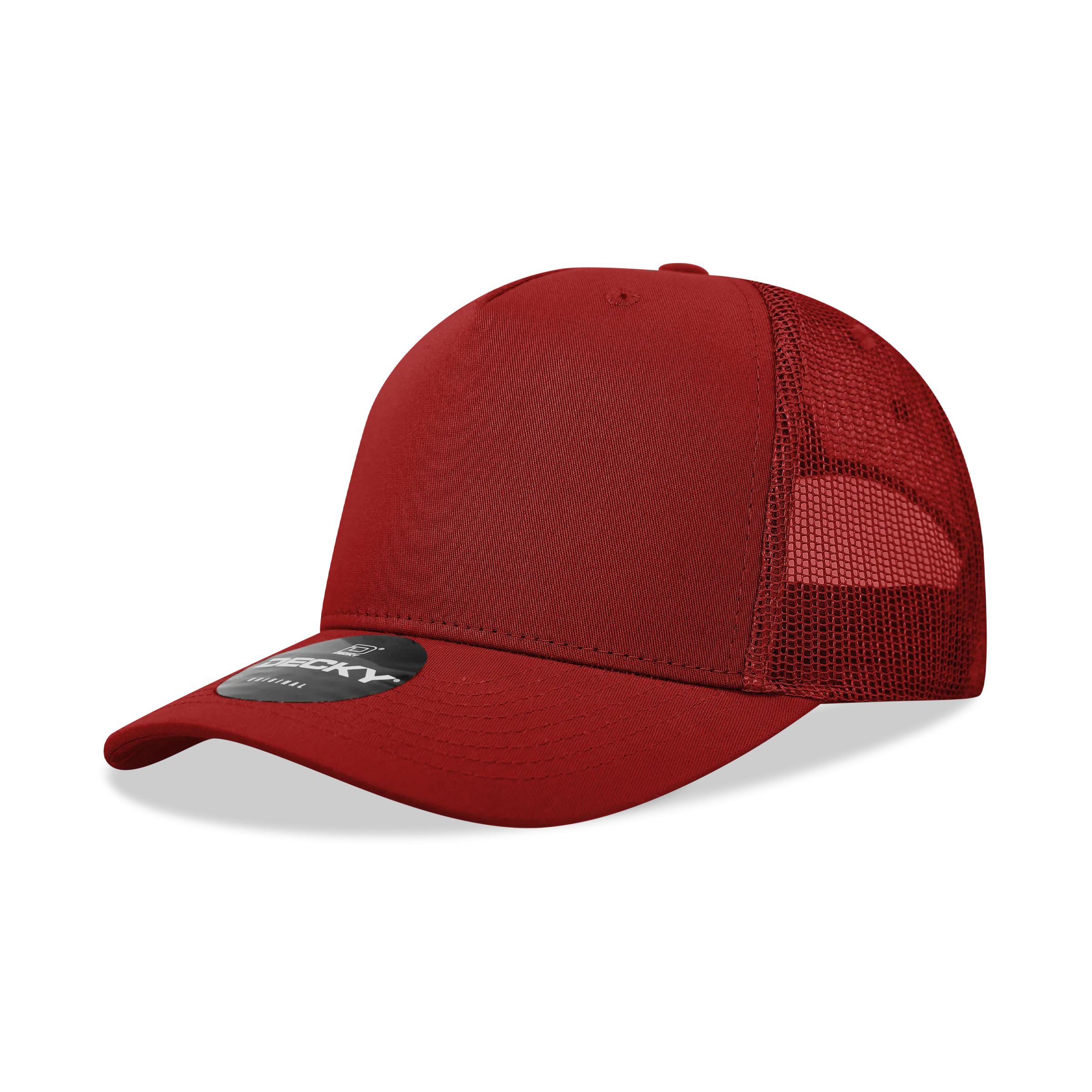 Decky 6030 - Classic, 5-Panel Retro Trucker Cap - CASE Pricing