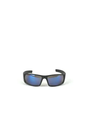 Glassy - Peet - Sun Glasses - Polarized - Black / Blue Mirror