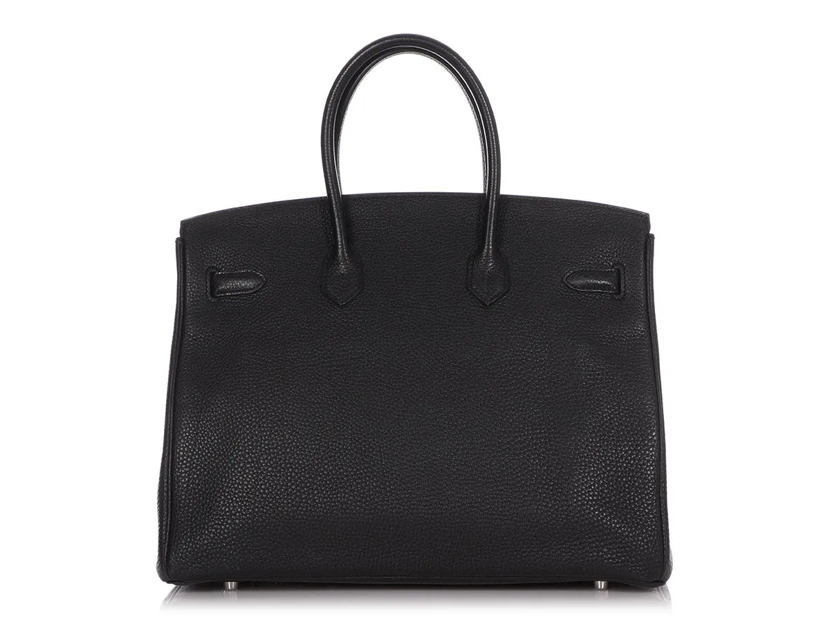 Hermès Black Togo Birkin 35