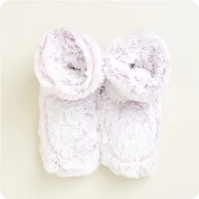 Marshmallow Lavender Warmies Boots