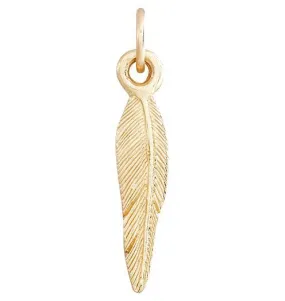 Medium Feather Mini Charm