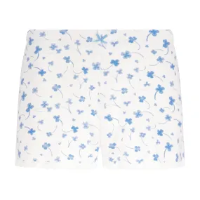 Polkadot BLUE CLOVER Print LONG SHORT Hi Rise