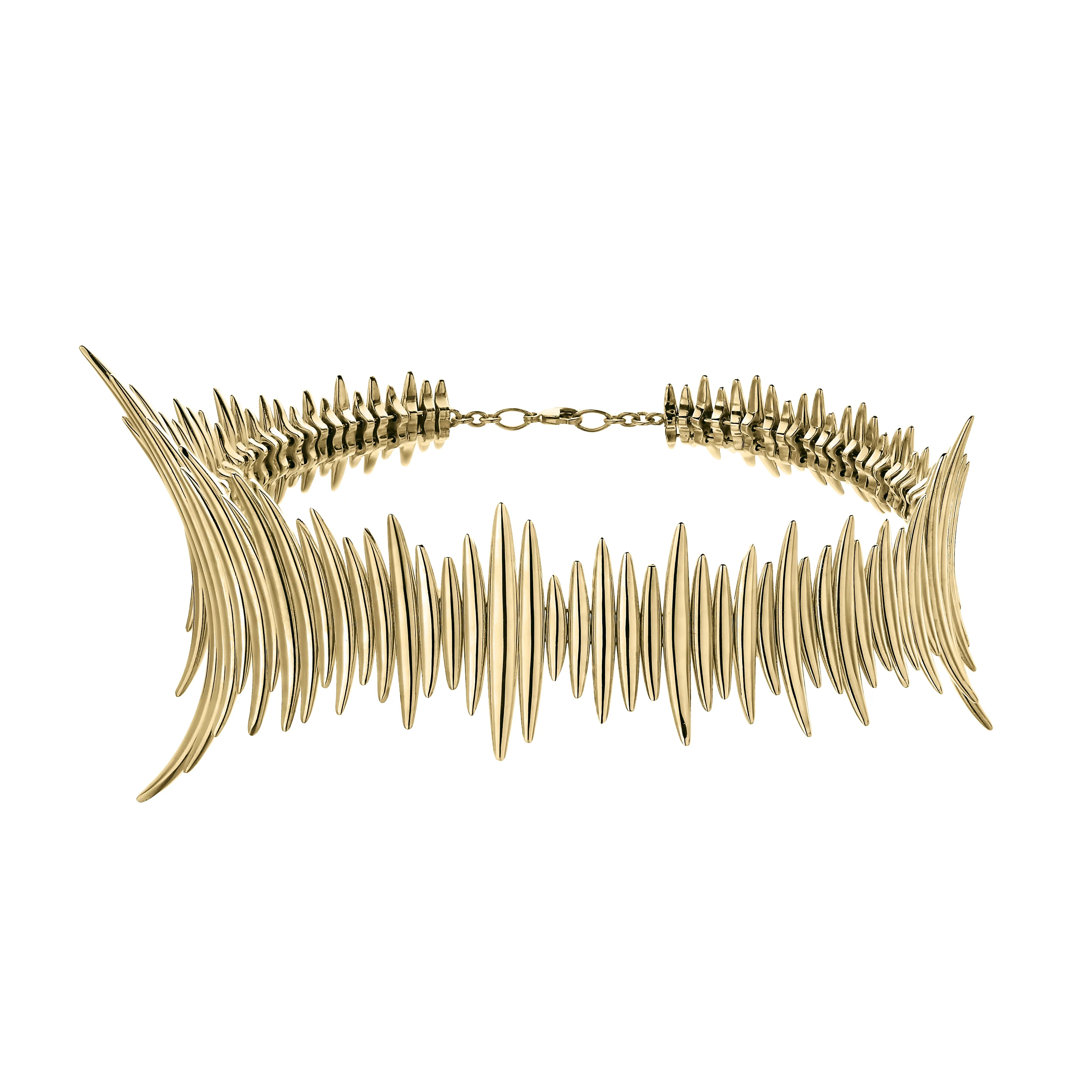 Quill Multi Choker - Yellow Gold Vermeil