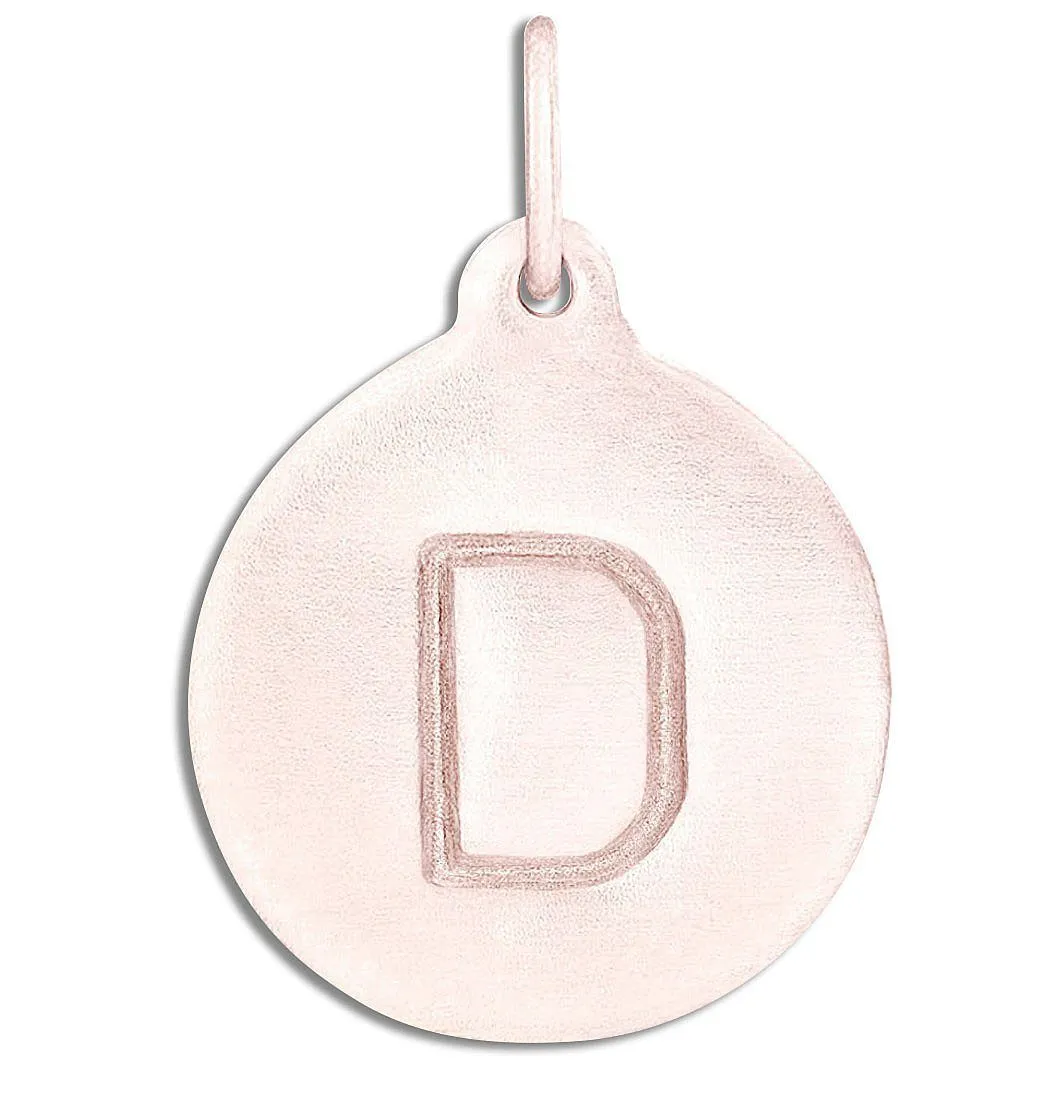 "D" Alphabet Charm