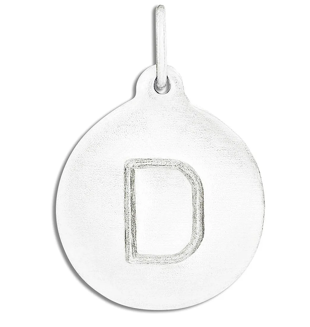 "D" Alphabet Charm