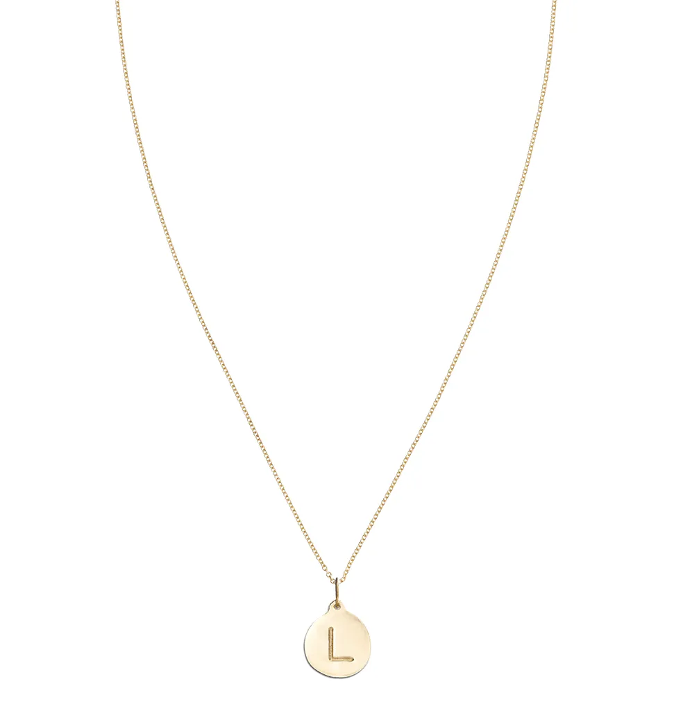 "L" Alphabet Charm