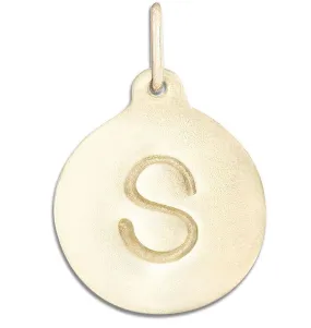 "S" Alphabet Charm