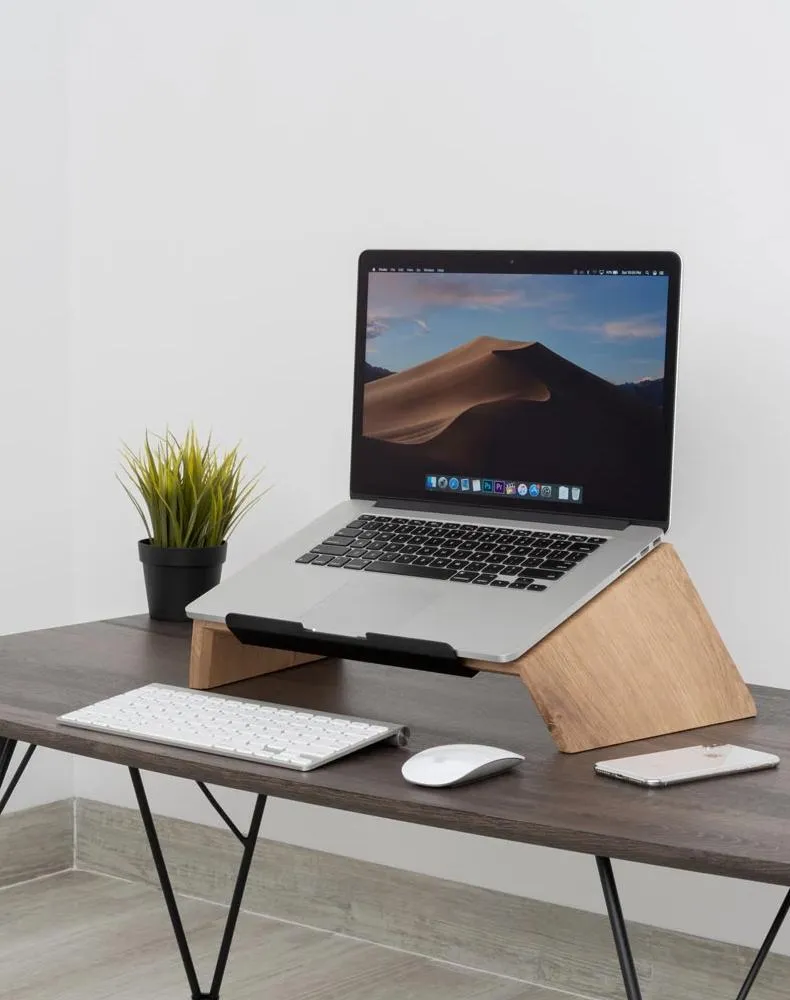 Solid Wood Laptop Stand