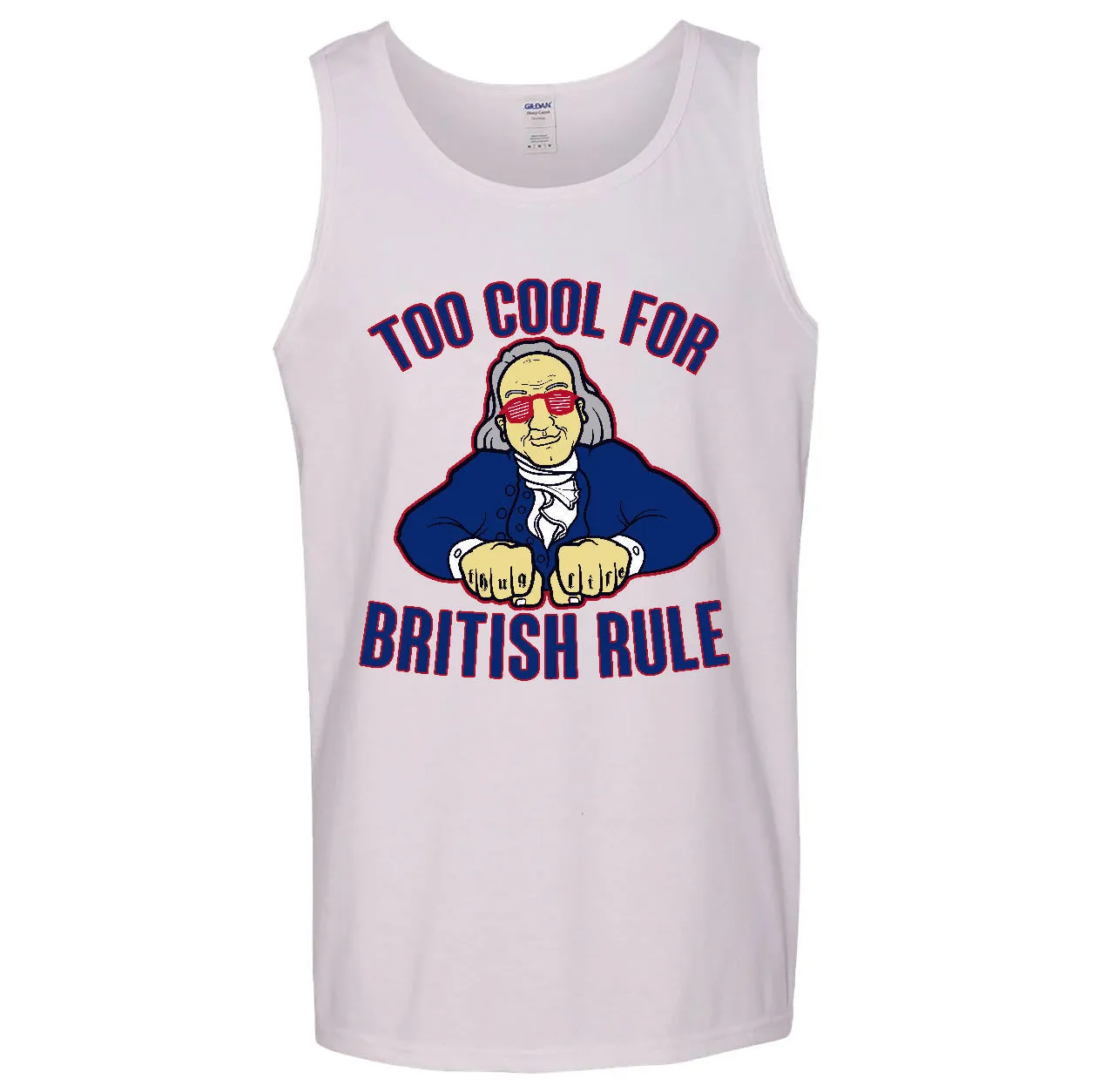 Too Cool For British Rule - Men's Tank Top