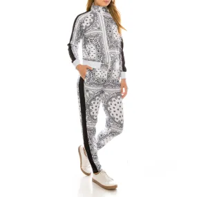 VL218 Women's Bandana Track Suit